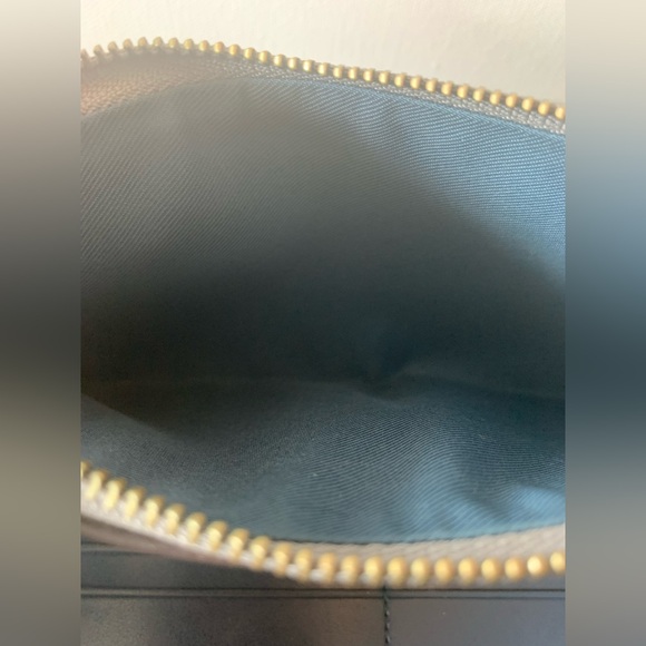 Coach Double Zip Wallet - Heather Gray - Picture 4 of 8